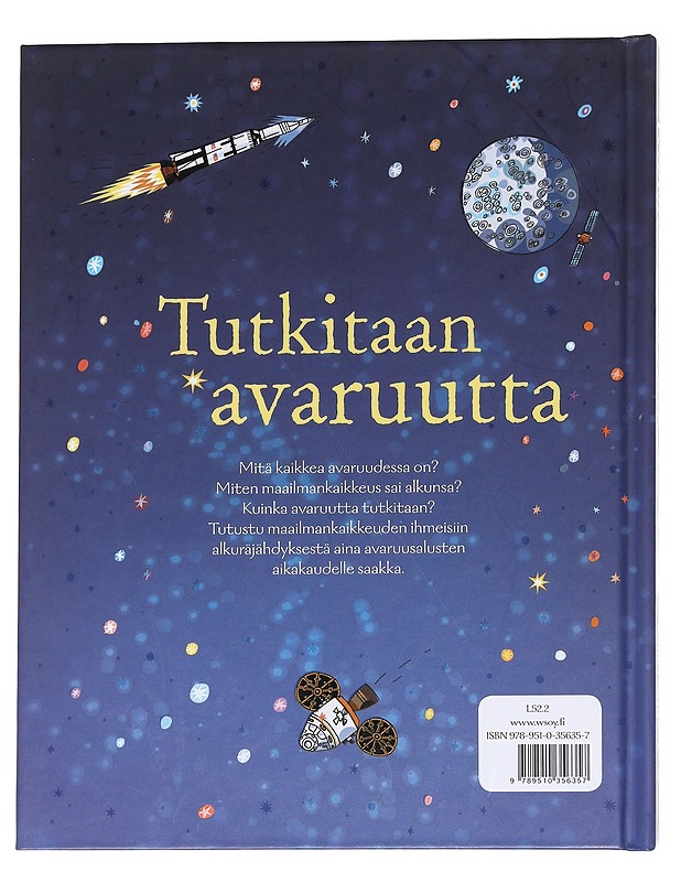 Tutkitaan avaruutta - Daynes, Katie - Tietokirjat ja oppaat - 10105615807 - 1