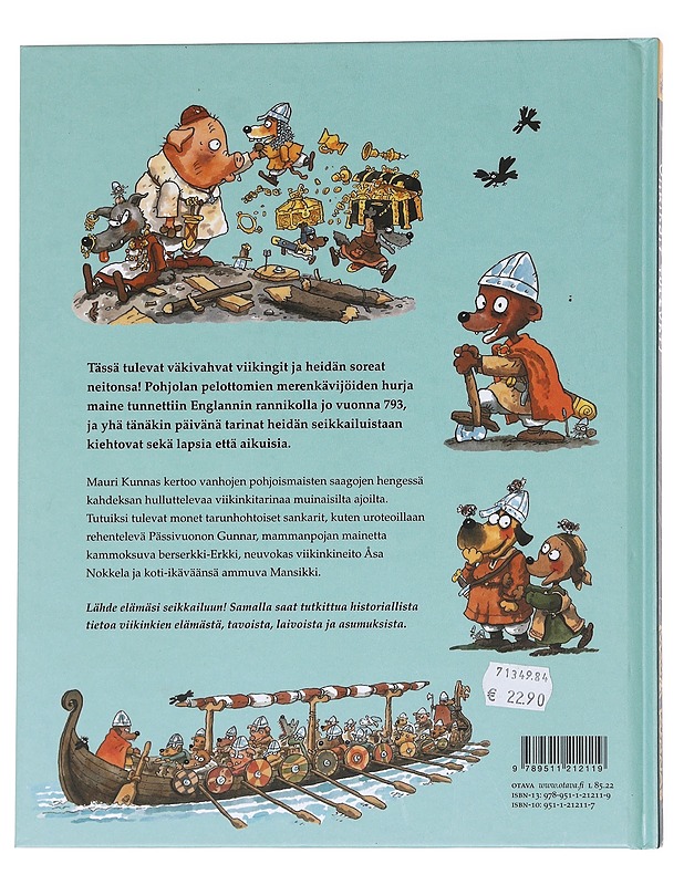 Viikingit tulevat! - Kunnas, Mauri - Lastenkirjat - 10105615817 - 1