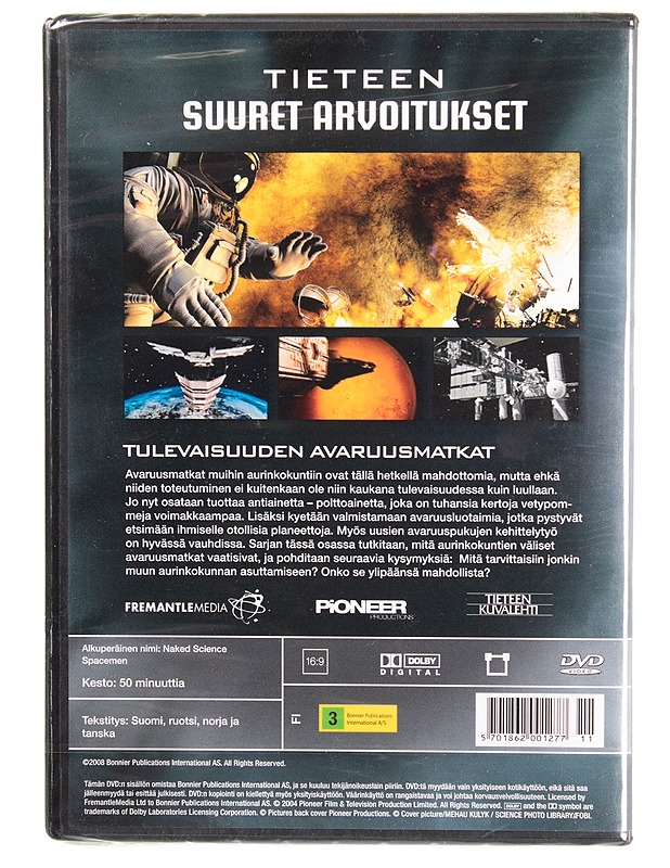 Tulevaisuuden avaruusmatkat - DVD - DVD-elokuvat - 10105615840 - 1