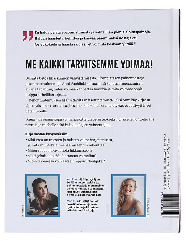 Voima kanssamme / rautaista tietoa voimaharjoittelusta - Vuohijoki, Anni - Tietokirjat ja oppaat - 10105615998 - 1