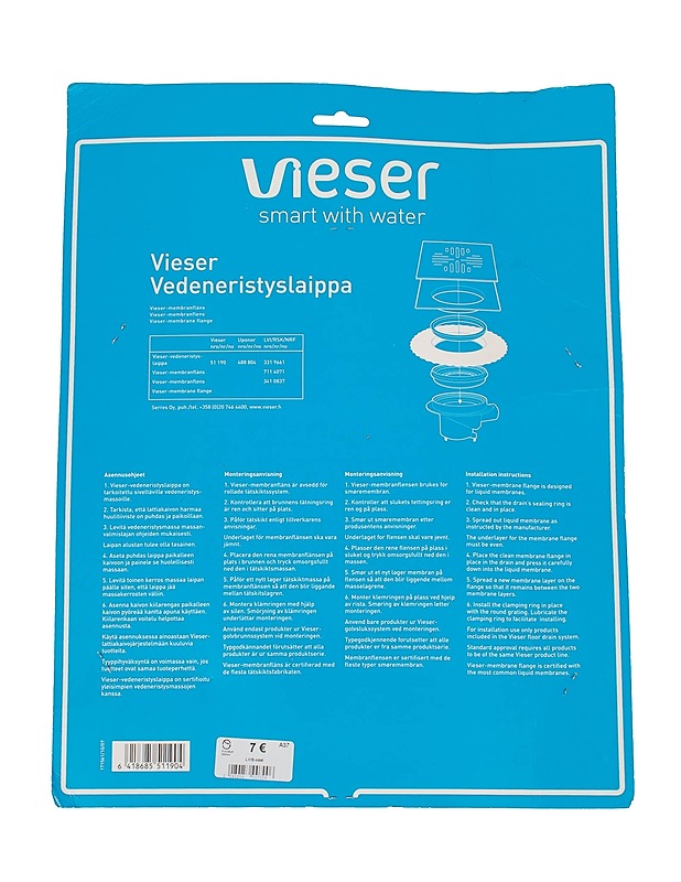 VIESER vedeneristyslaippa - Muut urheiluvälineet ja vapaa-aika - 10105616023 - 1
