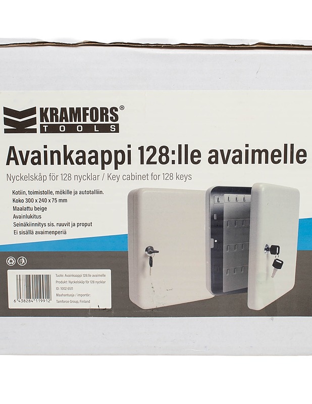 KRAMFORS TOOLS avainkaappi - Muut sisustustavarat - 10105616063 - 1