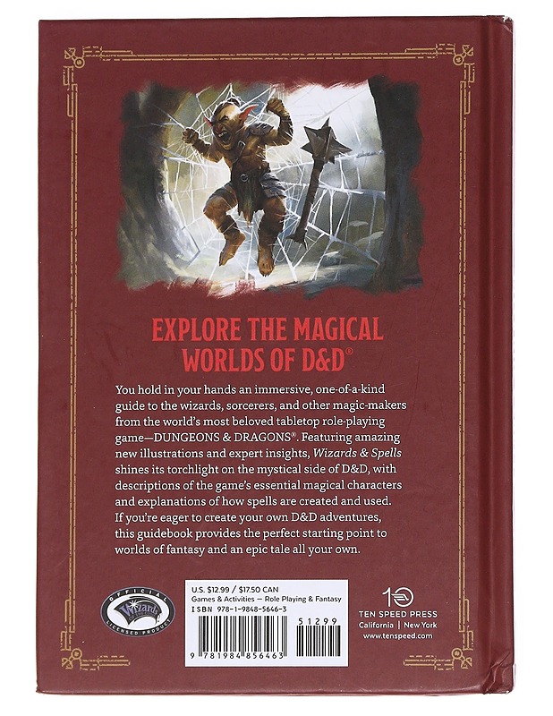 Wizards & spells : Dungeons & Dragons :young adventurer's guide - Zub, Jim - Fantasia- ja scifi - 10105616100 - 1