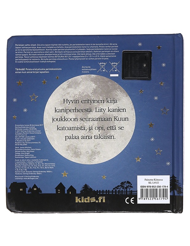 Hyvää yötä, pikku kuu - Mitchem, James - Lastenkirjat - 10105616109 - 1