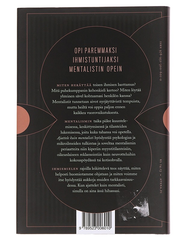 Ajattele kuin mentalisti - Ahonen, Jose - Tietokirjat ja oppaat - 10105616130 - 1