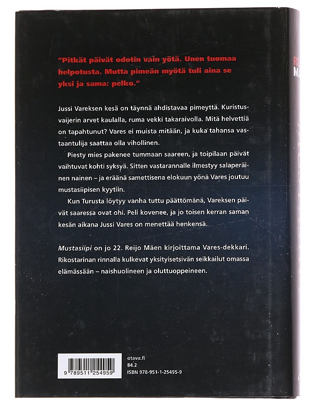Mustasiipi - Reijo Mäki - Jännitys ja dekkarit - 10105616195 - 1