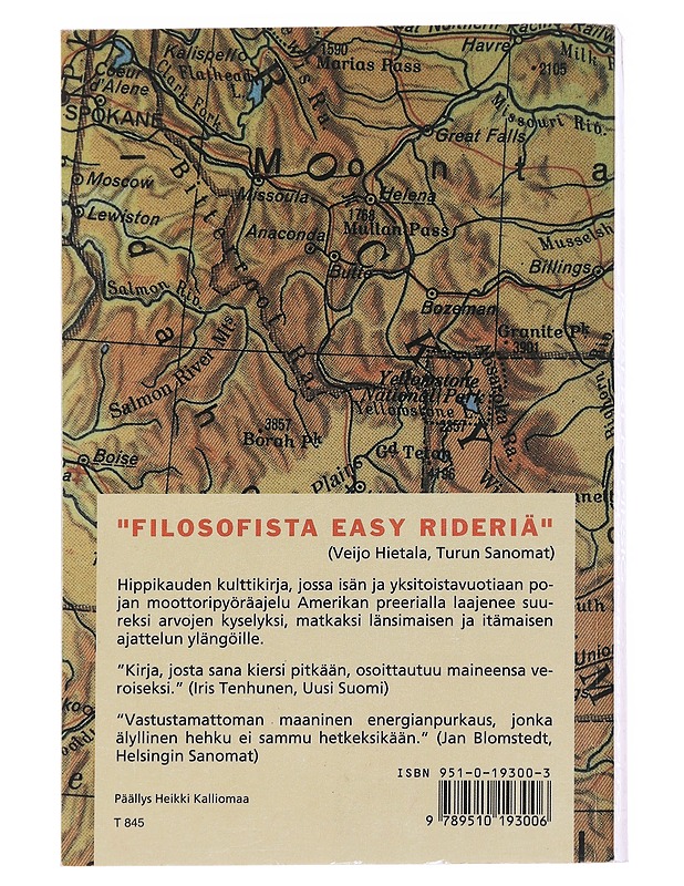Zen ja moottoripyörä - Pirsig, Robert M. - Romaanit ja novellit - 10105616197 - 1