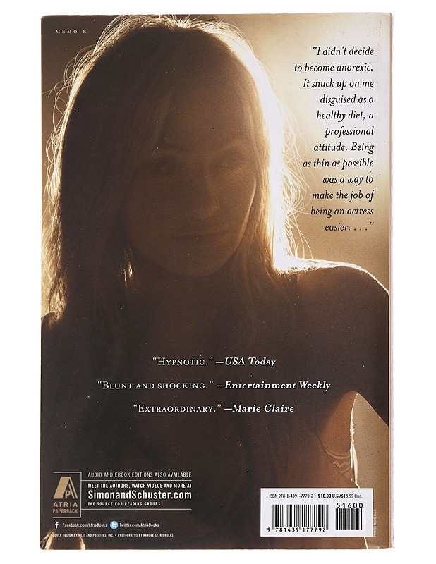 Unbearable Lightness - Portia De Rossi - Elämäkerrat ja muistelmat - 10105616202 - 1