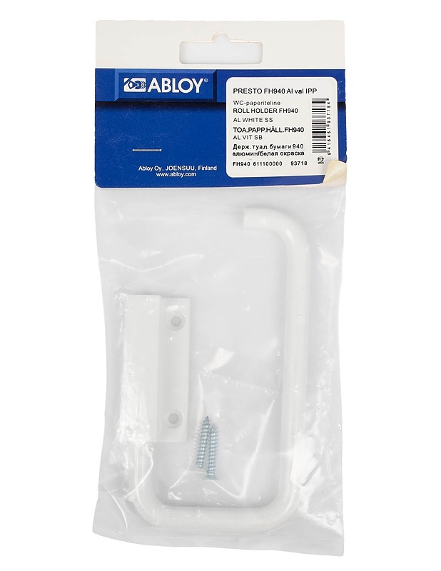 ASSA ABLOY Presto FH940 AL val IPP WC-paperiteline - Rakennustarvikkeet - 10105616216 - 0