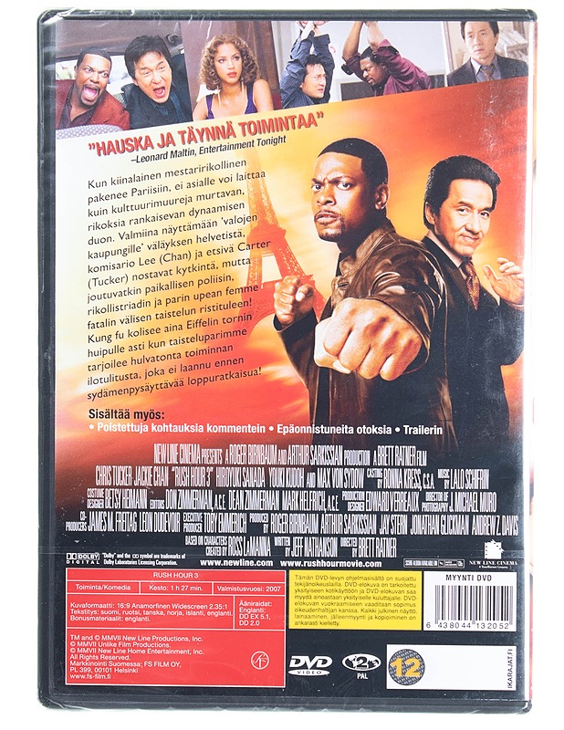 Rush Hour 3 - DVD - DVD-elokuvat - 10105616218 - 1