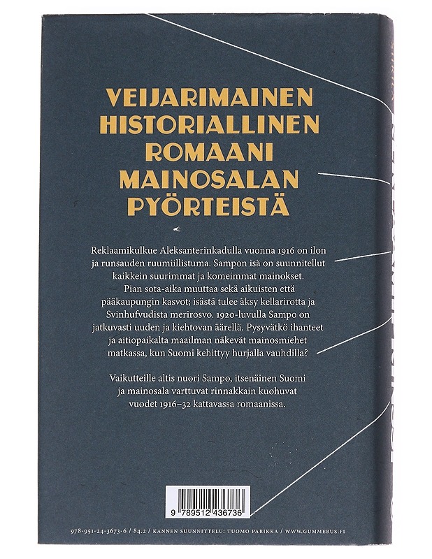 Reklaamiprinssi - Jussi Siirilä - Romaanit ja novellit - 10105616234 - 1