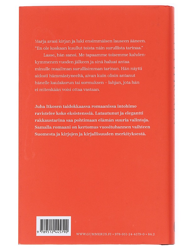 Huomenna kerron kaiken - Juha Itkonen - Kirja lahjaksi - 10105616249 - 1