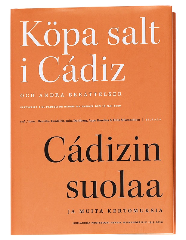 Köpa salt i Cadiz och andra berättelser - Elämäkerrat ja muistelmat - 10105616272 - 0