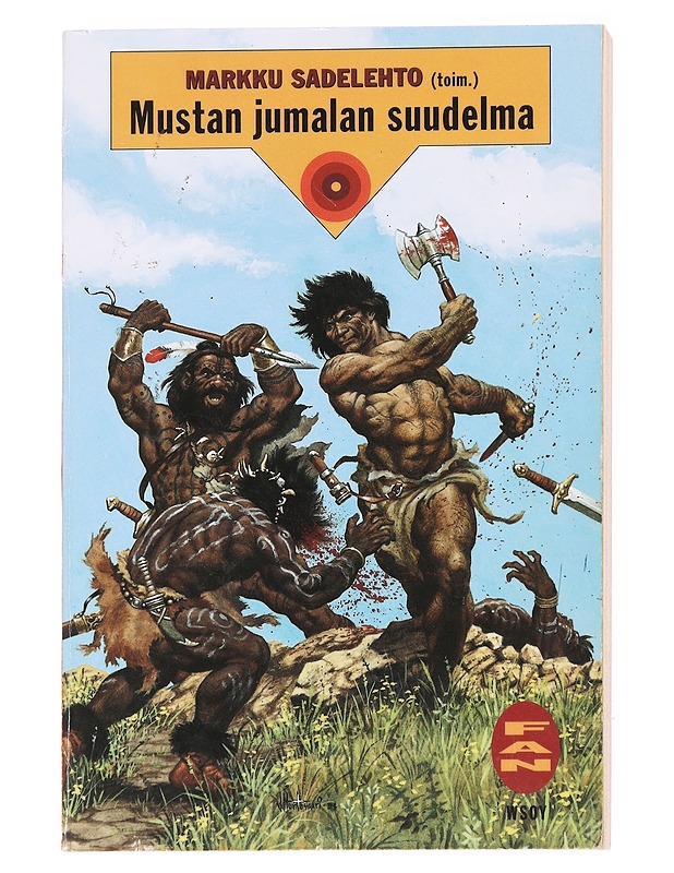 Mustan jumalan suudelma - Sadelehto, Markku - Fantasia- ja scifi - 10105616253 - 0