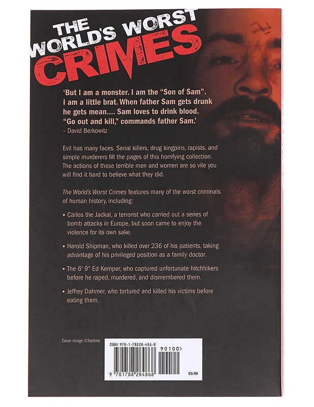 The World's Worst Crimes - Greig, Charlotte - Historiakirjat - 10105616275 - 1