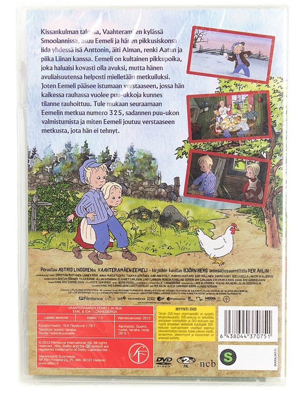 Vaahteramäen Eemeli ja pikku Iida - DVD - DVD-elokuvat - 10105616293 - 1