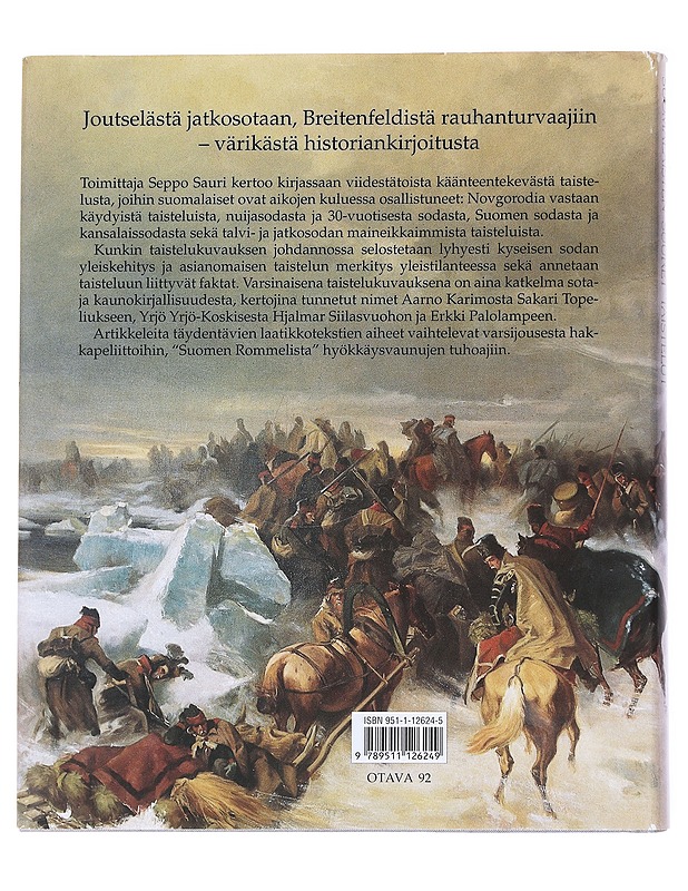 Suomalaisten suuret taistelut - Seppo Sauri - Historiakirjat - 10105616300 - 1