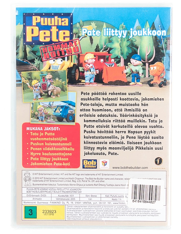 Puuha-Pete: Hommat hoituu - Pate liittyy joukkoon - DVD - DVD-elokuvat - 10105616303 - 1