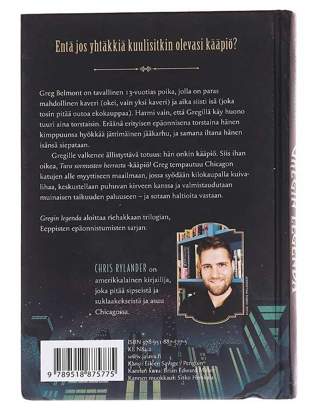 Gregin legenda - Rylander, Chris - Fantasia- ja scifi - 10105616340 - 1