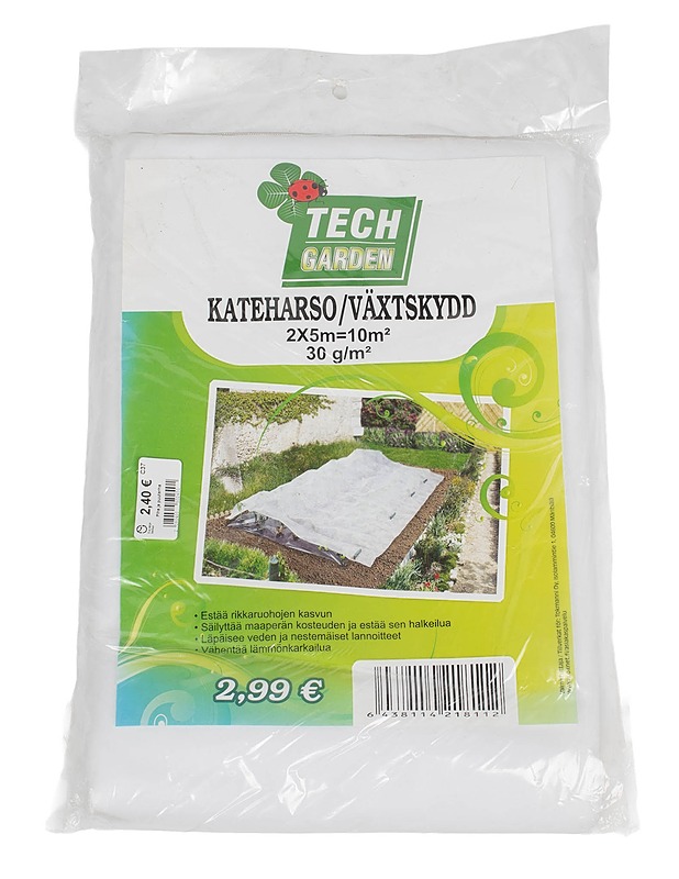 TECH GARDEN Kateharso, 2x5m - Rakennustarvikkeet - 10105616351 - 0