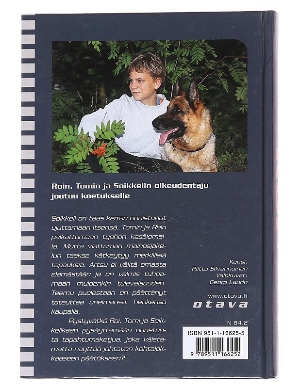 Susikoira Roi ja ilmiantaja - Jorma Kurvinen - Nuorten kirjat - 10105616348 - 1