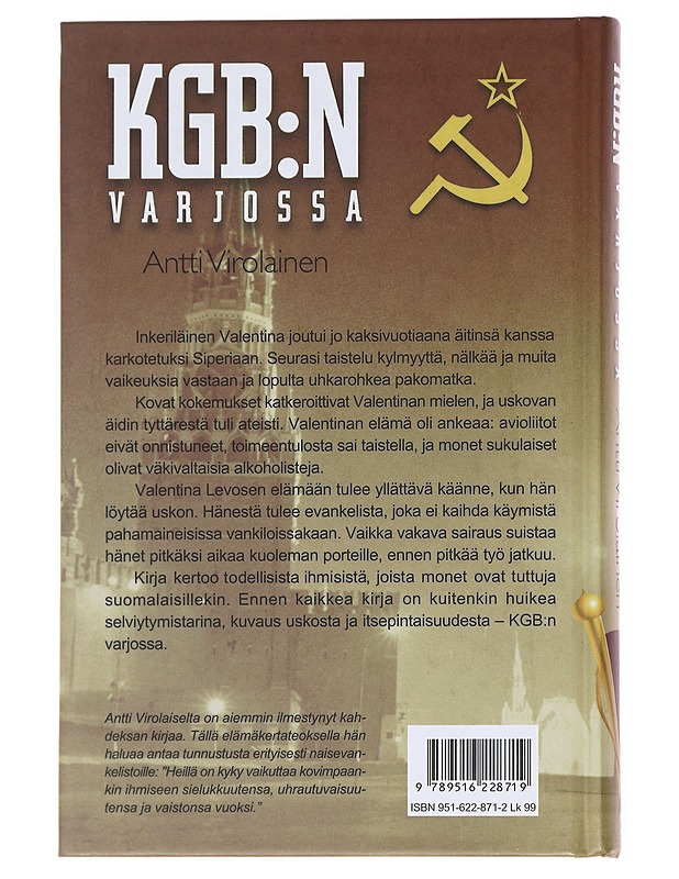 KGB:n varjossa - Antti Virolainen - Elämäkerrat ja muistelmat - 10105616362 - 1