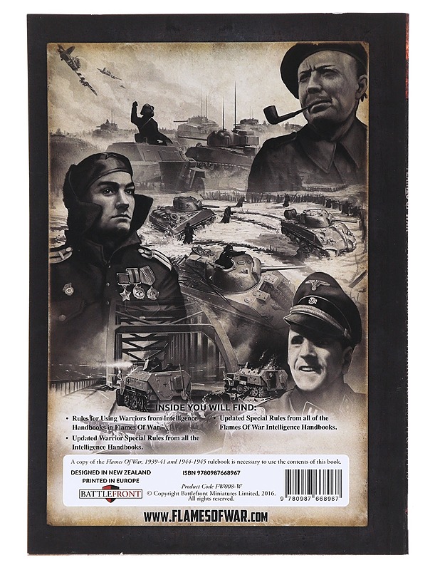 Flames of war the world war II miniatures game - Turner, Wayne - Harrastekirjat - 10105616372 - 1