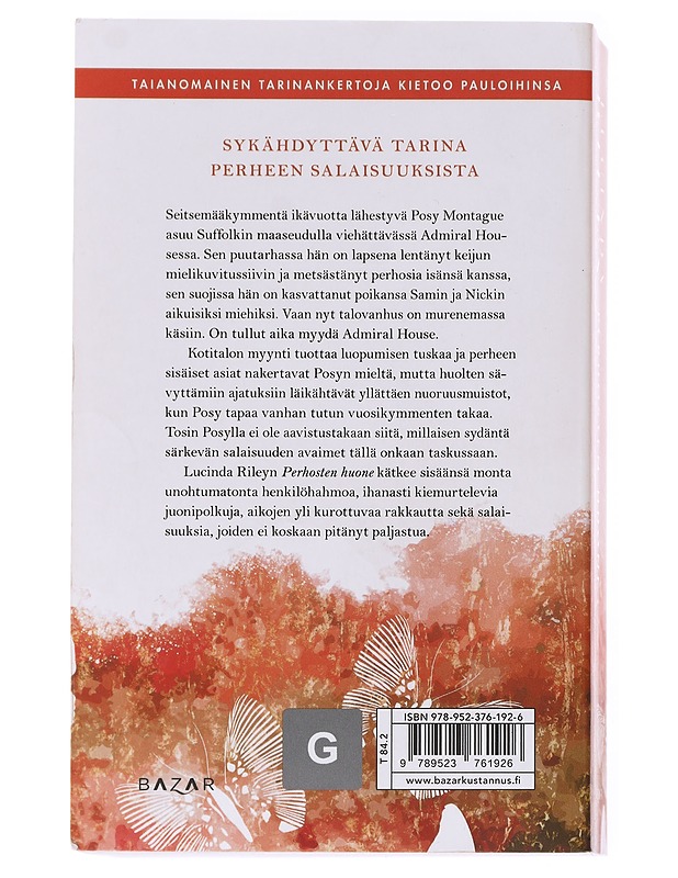 Perhosten huone - Riley, Lucinda - Romaanit ja novellit - 10105616373 - 1