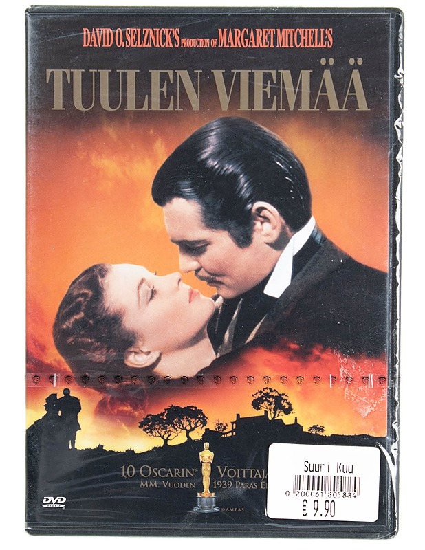 Tuulen viemää (Gone with the Wind) - DVD - DVD-elokuvat - 10105616383 - 0
