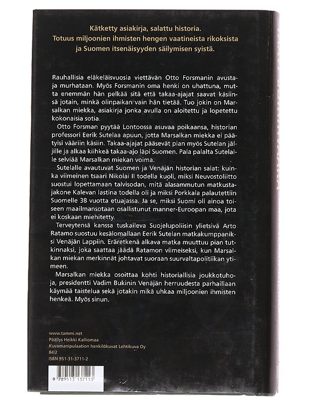 Marsalkan miekka - Taavi Soininvaara - Romaanit ja novellit - 10105616388 - 1