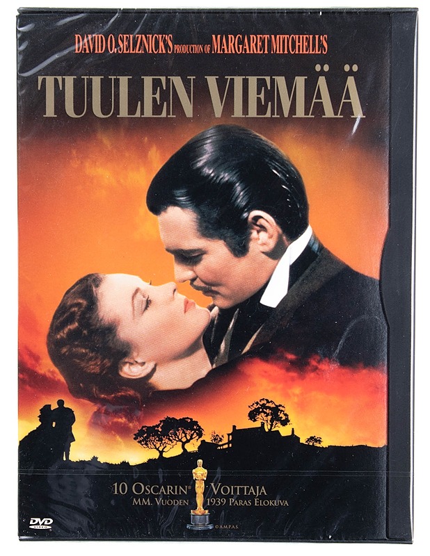 Tuulen viemää (Gone with the Wind) - DVD - DVD-elokuvat - 10105616395 - 0