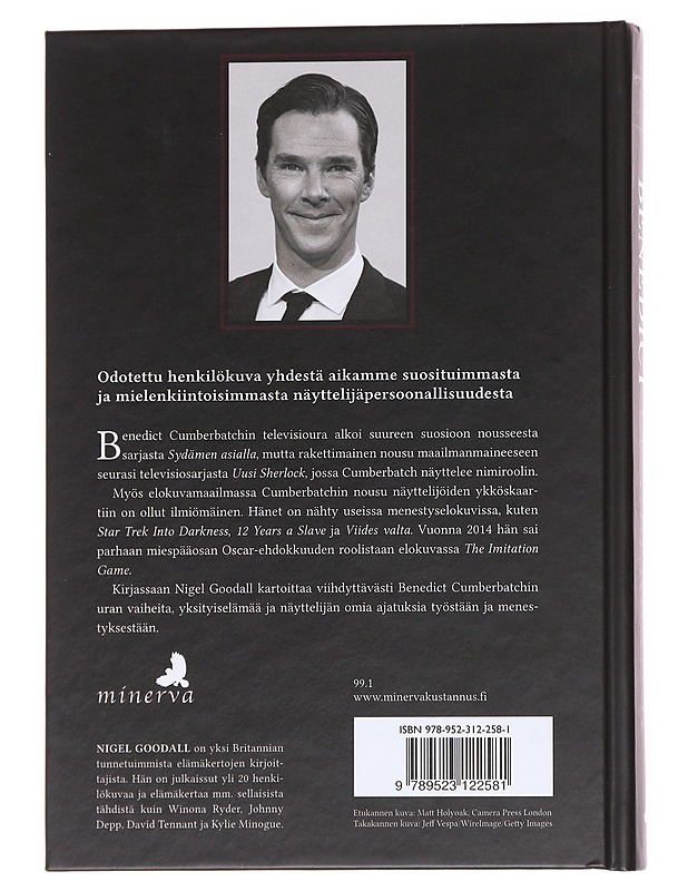Benedict Cumberbatch : henkilökuva - Goodall, Nigel - Elämäkerrat ja muistelmat - 10105616398 - 1
