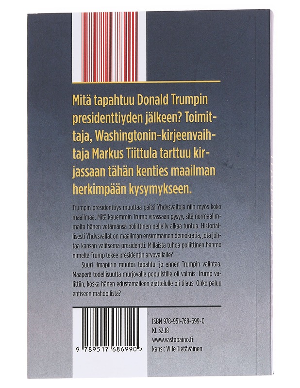 Trumpin jälkeen - Markus Tiittula - Historiakirjat - 10105616401 - 1
