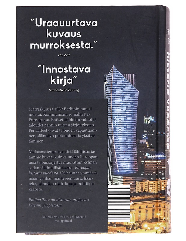 Euroopan historia vuodesta 1989  - Ther, Philipp - Historiakirjat - 10105616408 - 1