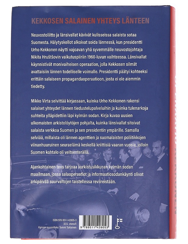 Operaatio Kekkonen - Mikko Virta - Historiakirjat - 10105616415 - 1