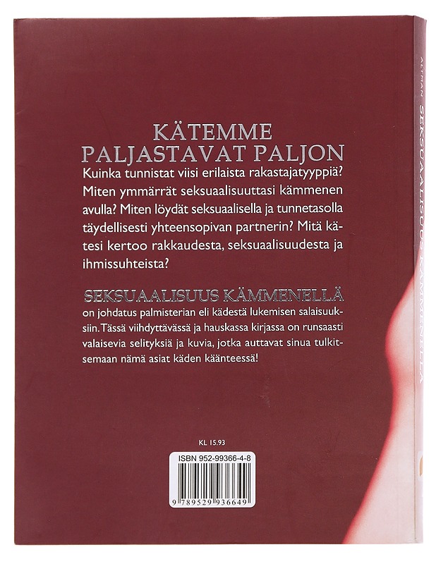 Seksuaalisuus kämmenellä - Altman, Nathaniel - Tietokirjat ja oppaat - 10105616443 - 1