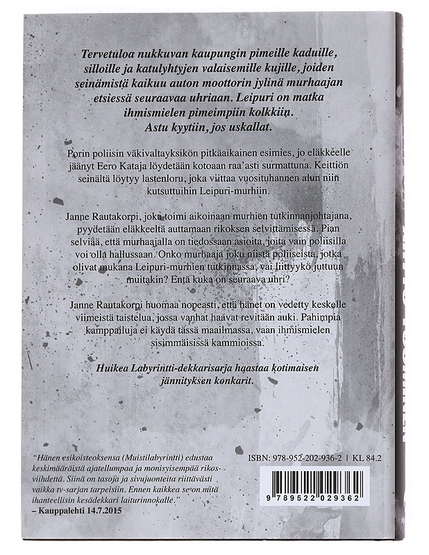 Leipuri / jännitysromaani - Arttu Tuominen - Romaanit ja novellit - 10105616467 - 1