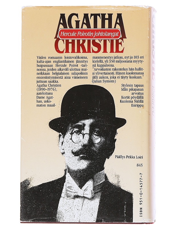 Hercule Poirotin johtolangat / viisi kuulua mysteeriä - Agatha Christie - Romaanit ja novellit - 10105616473 - 1