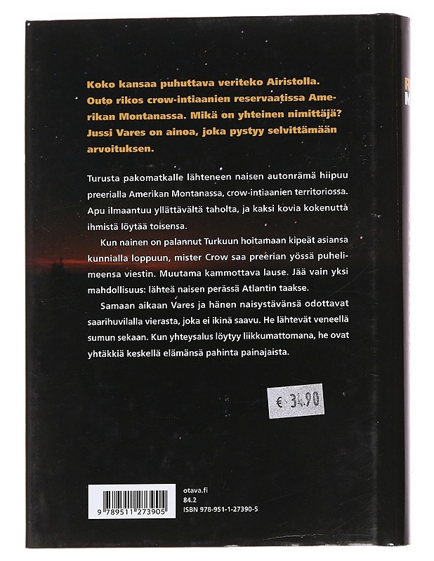 Intiaani - Reijo Mäki - Romaanit ja novellit - 10105616483 - 1