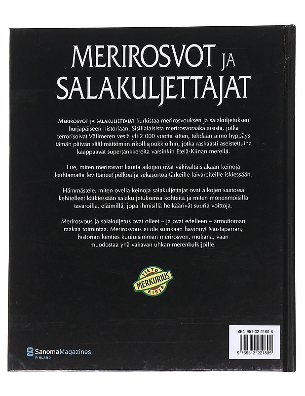 Merirosvot ja salakuljettajat - Butterfield, Moire - Historiakirjat - 10105616513 - 1