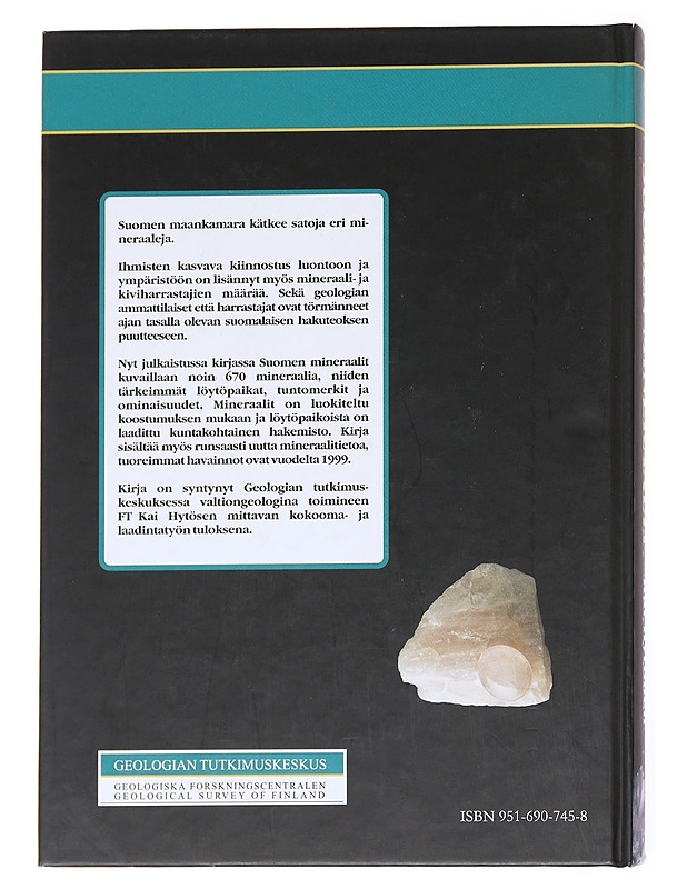 Suomen mineraalit - Kai, Hytönen - Tietokirjat ja oppaat - 10105616549 - 1