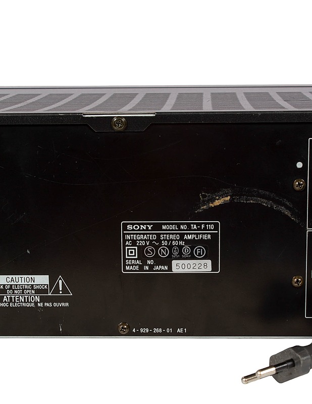 SONY TA-F110 Super Legato Linear stereovahvistin - Audio - 10105616561 - 3