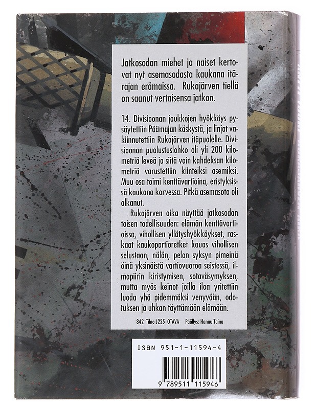 Rukajärven aika - Antti Tuuri - Historiakirjat - 10105617035 - 1