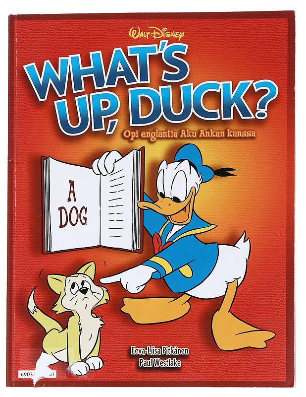 What's up, Duck? : opi englantia Aku Ankan kanssa - Pitkänen, Eeva-Liisa - Sarjakuvat - 10105617044 - 0