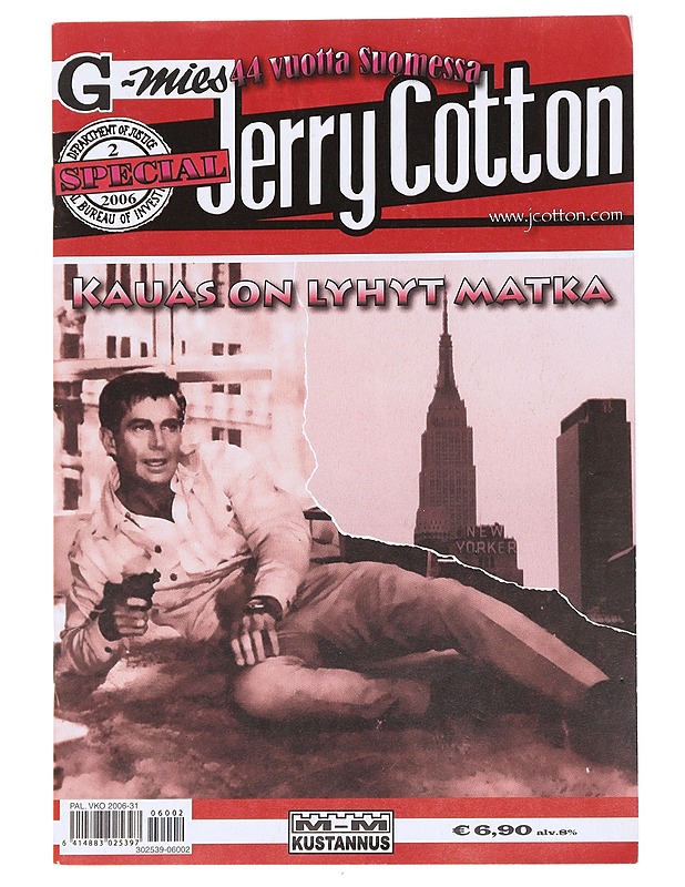 Jerry Cotton No 2/2006, Kauas on lyhyt matka - Lehdet - 10105617139 - 0