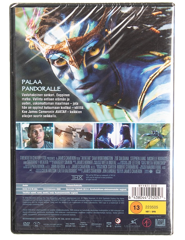 Avatar - DVD - DVD-elokuvat - 10105617182 - 1