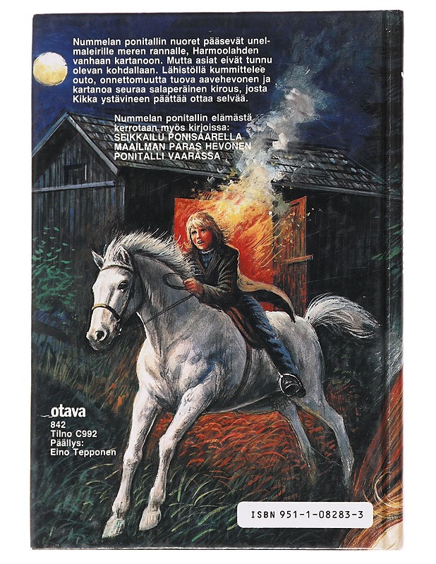 Nummelan ponitalli: Aavehevonen - Merja Jalo - Romaanit ja novellit - 10105617210 - 1