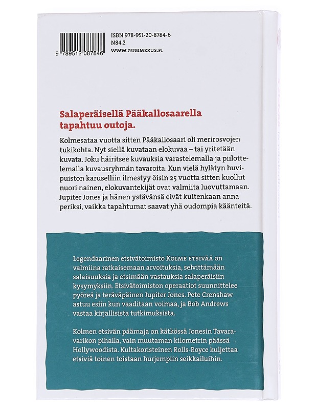 3 etsivää ja Pääkallosaari - Arthur, Robert - Romaanit ja novellit - 10105617246 - 1