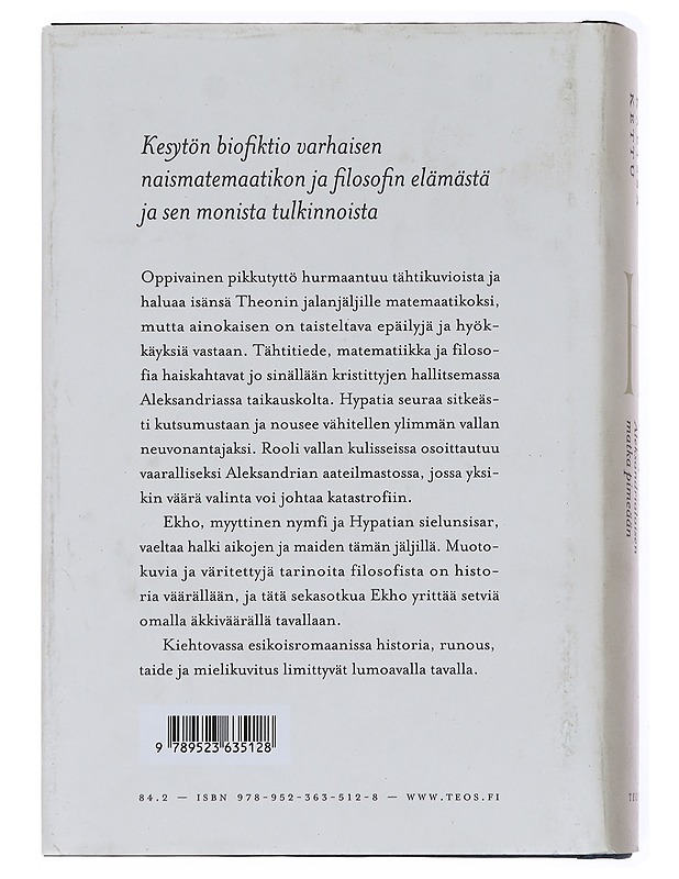 H eli Hypatia Aleksandrialaisen matka pimeään - Karissa Kettu - Romaanit ja novellit - 10105617252 - 1