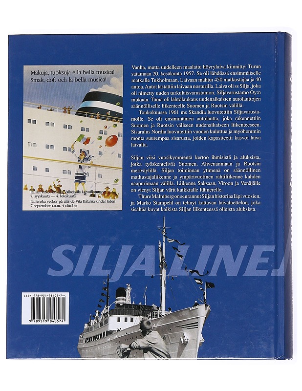 Siljan viisi vuosikymmentä - Malmberg, Thure - Tietokirjat - 10105617259 - 1
